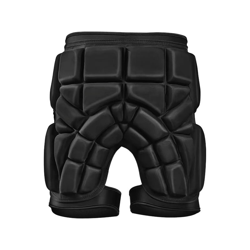 Protector de choque acolchado EVA para cadera y glúteos con protección 3D para esquí