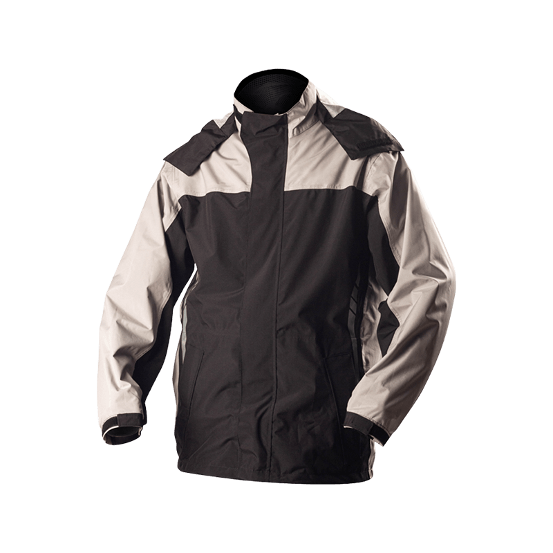 Chaqueta cortavientos reflectante impermeable para motocicleta
