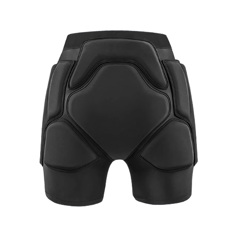 Pantalones cortos acolchados con protección de cadera en 3D para esquiar