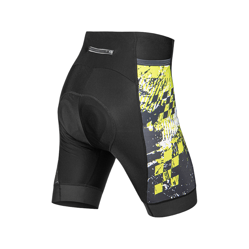 Pantalones cortos de ciclismo unisex, pantalones cortos de ciclismo acolchados transpirables