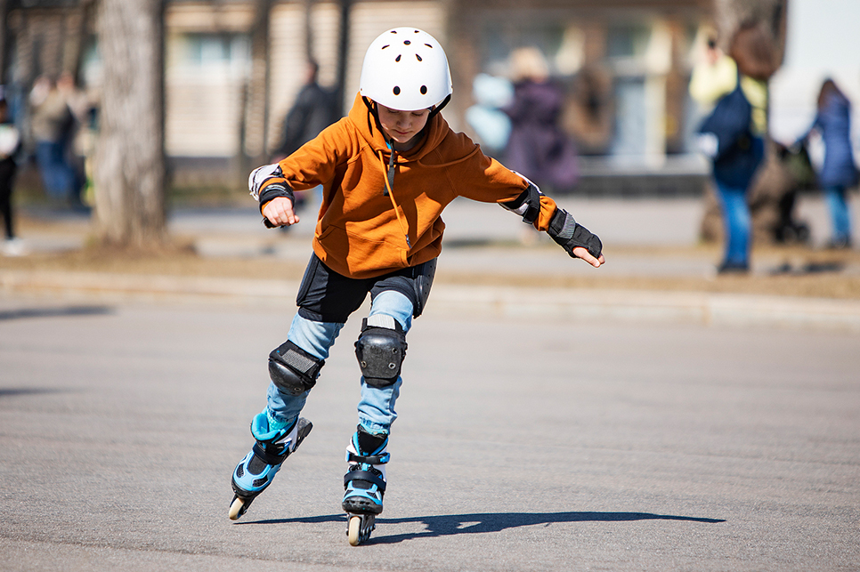 Equipo de protección para patines 